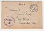 3. Reich Feldpostkarte Litzmannstadt 3. Reich / Postkarte Litzmannstadt -