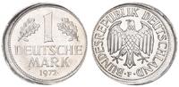 Deutschland 1 DM Fehlprägung 10% dezentriert 1 DM J.385 1972 F, Fehlprägung 10% dezentriert -