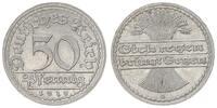 Deutschland / Weimar / Inflationszeit 50 Pfennig Kaiserreich 50 Pfennig J.301 1919 D Seltenes Jahr/ Mzz., vz.-st -