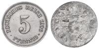 Deutschland / Kaiserreich Probe Abschläge Adlerseite und Wertseite 5 Pfennig J.12 2 einseitige Abschläge der Adlerseite und der Wertseite -