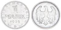 Deutschland 1 Mark Weimar 1 Mark 1925 D -