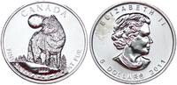 Kanada 5 Dollar Wildlife - Wolf Silber -