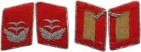 3. Reich Uniformteil Luftwaffen Kragenspiegel Oberleutnant der Flakatillerie -