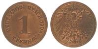 Deutschland / Kaiserreich 1 Pfennig Kaiserreich 1 Pfennig 1906 G -