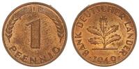 Deutschland - BRD 1 Pfennig 1 Pfennig Bank deutscher Länder - BRD 1 Pfennig 1949 F -