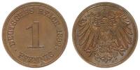 Deutschland / Kaiserreich 1 Pfennig Kaiserreich 1 Pf. J.10 1892 E, vz -