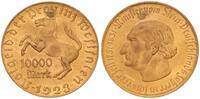 Nebengebiete / Westfalen 10000 Mark Westfalen 10000 Mark 1923 schmaler Randstab -
