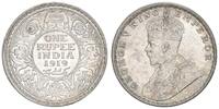 Indien/ Georg V. 1 Rupie Silber Indien/ Georg V., 1 Rupie Silber 1919 -
