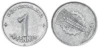 Deutschland / DDR Stempeldrehung 1 Pfennig Alu Fehlprägung DDR 1 Pfennig 1948 A Stempeldrehung 80° -