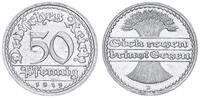 Deutschland / Weimar / Inflationszeit 50 Pfennig Kaiserreich 50 Pfennig J.301 1919 D Seltenes Jahr/ Mzz., -