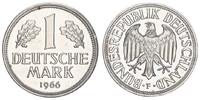 Deutschland 1 Mark ohne Randschrift BRD 1 Mark 1966 F Fehlprägung ohne Randschrift,sehr selten -