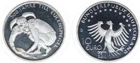 Deutschland 10 Euro Probe oder Rondenverwechslung Probe oder Rondenverwechslung 10 Euro Eulenspiegel in Silber 2011 D (2) -