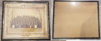 Kaiserreich Foto Soldatengruppen Foto im Rahmen -