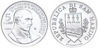 San Marino 5 Euro San Marino 5 Euro Silbermünze Bartolomeo Borghesi 2004 -