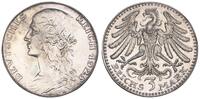 Deutschland /Weimar/ Probeprägung 3 Mark Probe 1925 Weimar 3 Mark 1925 Motivpr.in Silber von Goetz -