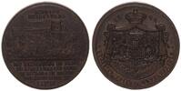 Weimarer Republik Porzellanmedaille Heidelberg Schloss -