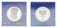 Polen 100 Zloty Silbermünze Wladislaw Reymont -