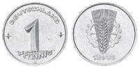 Deutschland / DDR 1 Pfennig Alu DDR 1 Pfennig 1949 A -