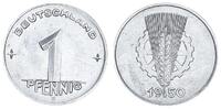Deutschland / DDR 1 Pfennig Alu DDR 1 Pfennig 1950 E -
