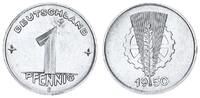 Deutschland / DDR 1 Pfennig Alu DDR 1 Pfennig 1950 E -
