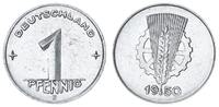 Deutschland / DDR 1 Pfennig Alu DDR 1 Pfennig 1950 E -