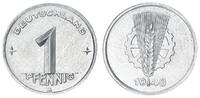 Deutschland / DDR 1 Pfennig Alu DDR 1 Pfennig 1948 A -
