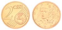 Frankreich 2 Cent Frankreich 2 Cent Kursmünze 2010 prägefrisch -