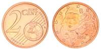 Frankreich 2 Cent Frankreich 2 Cent Kursmünze 2006 prägefrisch -