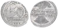 Deutschland / Weimar 50 Pfennig Weimar 50 Pfennig 1922 E FEHLPRÄGUNG auf ovalem Schrötling Rand zu 50% geriff. -