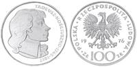 Polen 100 Zloty 100 Zloty 1976 Tadeusz Kosciuszko Silber -