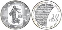 Frankreich 10 Euro 50 Jahre Europäischer Gerichtshof für Menschenrechte -