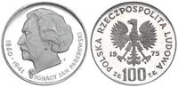Polen 100 Zloty 100 Zlotych 1975 Ignacy Jan Paderewski Silber in PP in Kapsel -