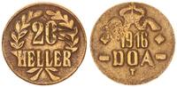 Kolonien Deutsch-Ostafrika 20 Heller, Gegenstempel Mosambik Deutsch-Ostafrika 20 Heller J.727b Gegenstempel M -