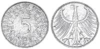 Deutschland 5 DM 5 DM Silber Kursmünze 1959 G -