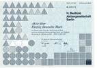 Deutschland / Berlin Aktie Aktie über 50 Mark, Berthold AG Berlin, Nr. 300513 inkl Gewinnanteilsscheine -