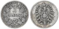Deutschland / Kaiserreich 1 Mark 1 Mark kleiner Adler J.9 1880 D -