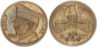 3.Reich Medaille Adolf Hitler 1935 5 RM, spätere Prägung -