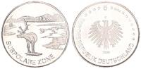 Deutschland / Eurowährung 5 Euro Fehlprägung 5 Euro Subtropische Zone 2020 D durchgehendes Monometall ohne Randschrift -