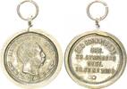 Kaiserreich Sterbemedaille Sachsen - König Albert -
