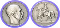 Königreich Hannover Silbermedaille 1861 Königreich Hannover auf die En Silbermedaille 1861 Königreich Hannover auf die Enthüllung des Ernst August Denk -