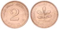Deutschland 2 Pfennig Probe 2 Pfennig 1961 F Kupfer-Nickel nicht magnetisch -
