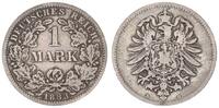 Deutschland / Kaiserreich 1 Mark 1 Mark kleiner Adler J.9 1883 D -