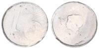Niederlande 1 Cent Fehlprägung Niederlande 1 Cent auf unmagnetischen Kupfer-Nickel Schrötling -