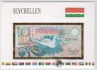 Seychellen 10 Rupie Geldschein 10 Rupie Geldschein als Notenbrief -