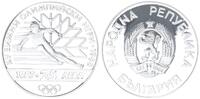 Bulgarien 25 Leva Calgary Olympic Games Skiier -