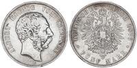 Kaiserreich - Sachsen 5 Mark König Albert -