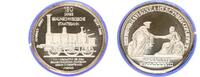 Deutschland Medaille Eisenbahn Braunschweig Silbermedaille 1988, 150 Jahre Braunschweigische Staatsbahn -