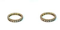 585 Gold Memoire Ring mit Zirkonen, Ringgröße 59 -