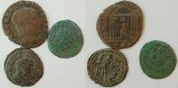 Lot aus 3 folles  Antike 3 Römische Kaiser  Lot(32) ,Constantius, Maxentius, Licinius s-ss