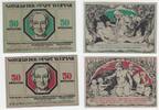 Deutschland / Weimar 2x50 Pfennig-Scheine Deutschland / Weimar, 2x50 Pfennig-Scheine -